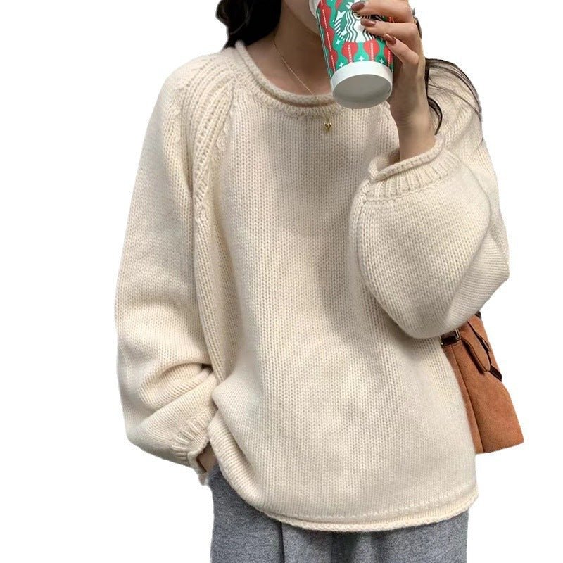 The Lazy Bliss | Women's Oversized Loose Pullover Sweater - Image 5