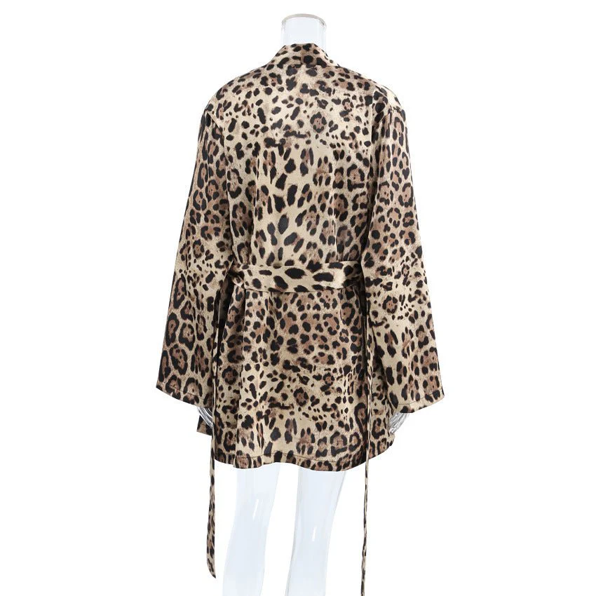The Leopard Luxe | Leopard Print Three-Piece Lounge Set - Image 13