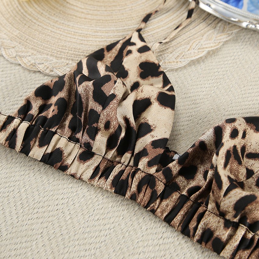 The Leopard Luxe | Leopard Print Three-Piece Lounge Set - Image 16