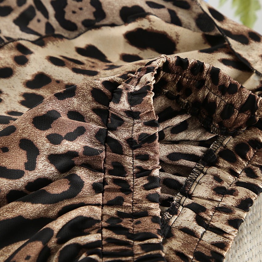 The Leopard Luxe | Leopard Print Three-Piece Lounge Set FD - Image 25