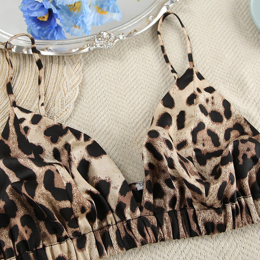 The Leopard Luxe | Leopard Print Three-Piece Lounge Set FD - Image 3