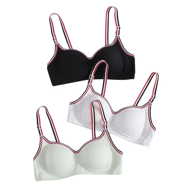 The Modal Whisper | Women's Wireless Seamless Lace Push-Up Bra - Image 5