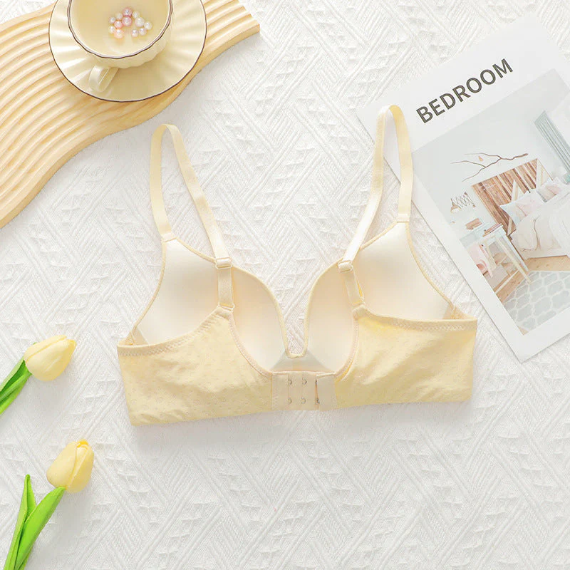 The Natural Lift | Nude Wireless Triangle Cup Push-Up Bra - Image 4