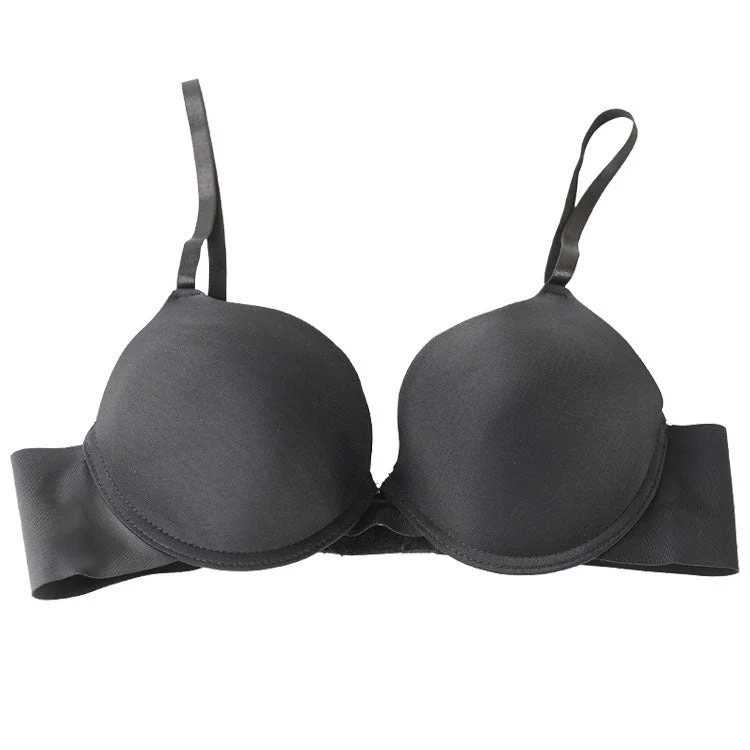 The Noir Lift | Women's Lace Underwire Push-Up Bra - Image 3