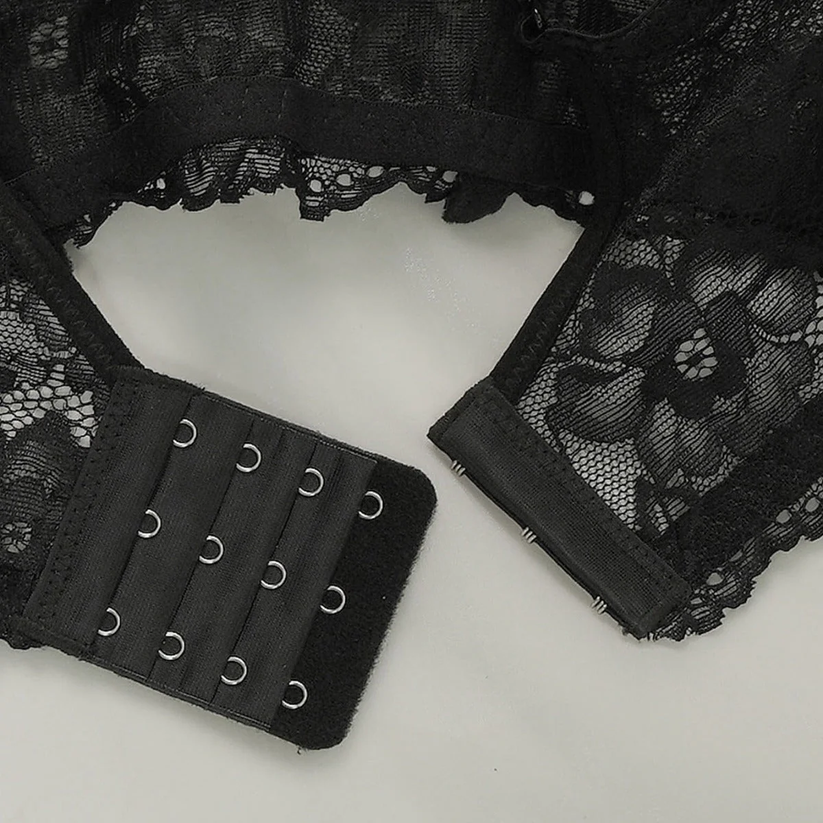 The Noir Lift | Women's Lace Underwire Push-Up Bra - Image 3