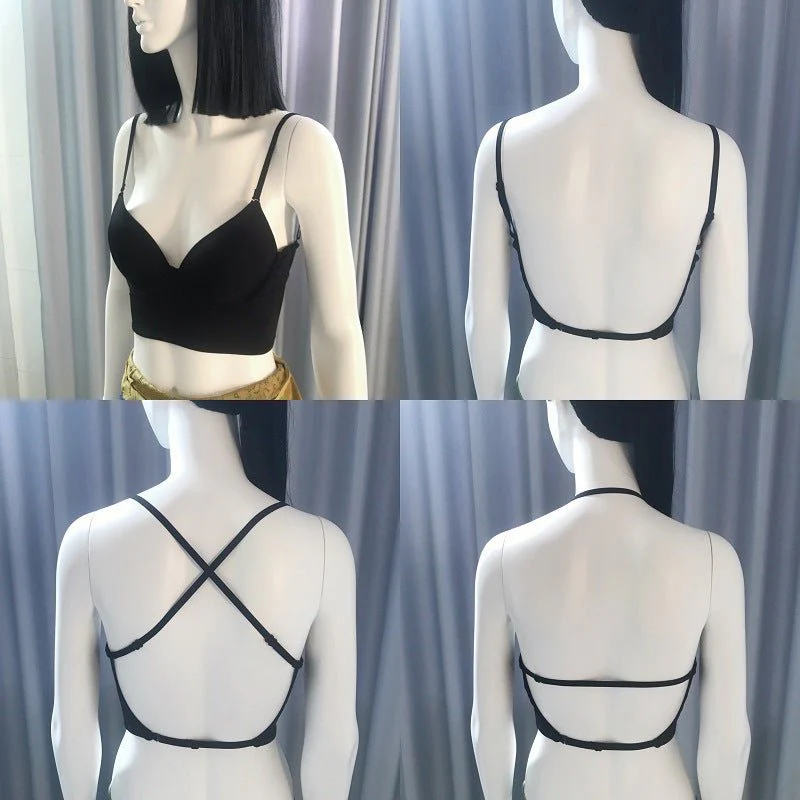 The Open Elegance | Women’s Large Backless Multi-Way Bra - Image 23