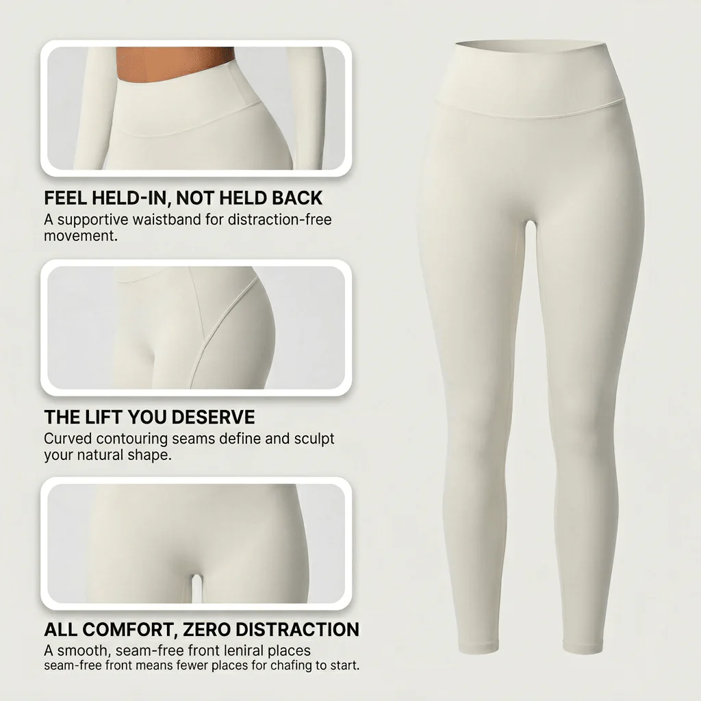 The Sculpted Seamless Trousers | Pro-Level Breathable Activewear Collection - Image 2