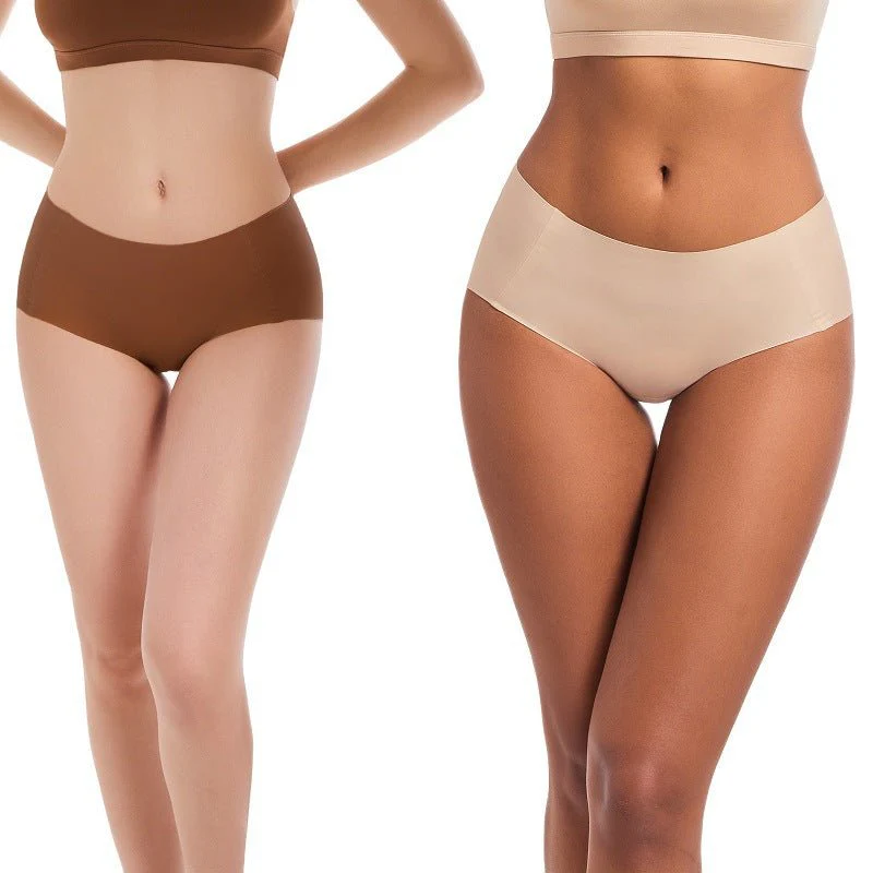 The Silken Touch | Korean Seamless Low-Rise Hip Wrap Panties - Image 21