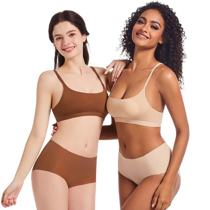 The Smooth Serenity | Seamless Nylon Full-Cup Vest Bra - Image 10