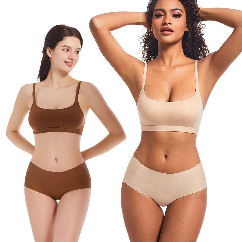 The Smooth Serenity | Seamless Nylon Full-Cup Vest Bra - Image 14
