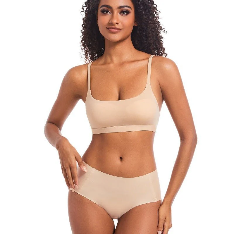 The Smooth Serenity | Seamless Nylon Full-Cup Vest Bra - Image 16