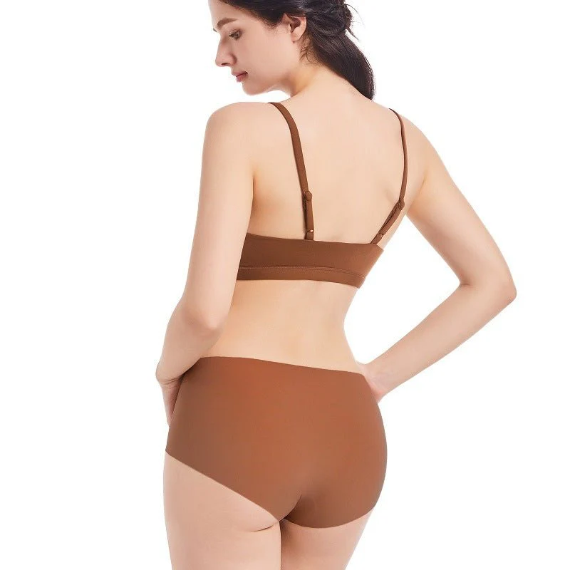 The Smooth Serenity | Seamless Nylon Full-Cup Vest Bra - Image 18