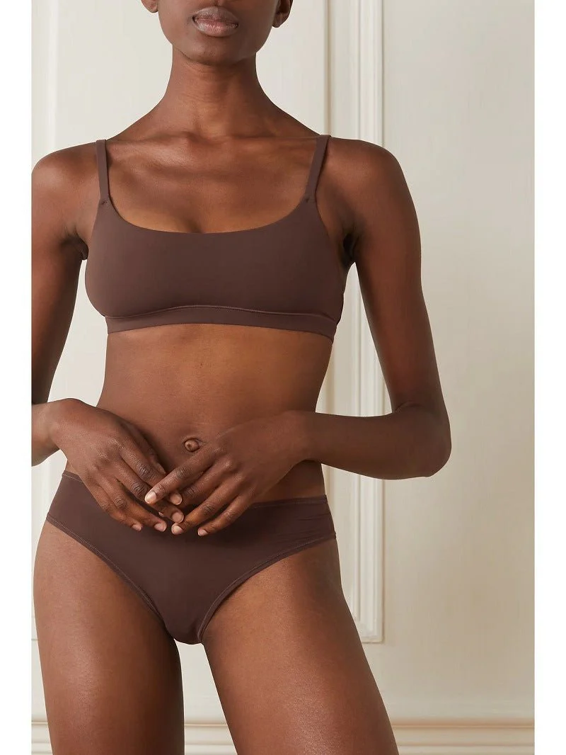 The Smooth Serenity | Seamless Nylon Full-Cup Vest Bra - Image 32