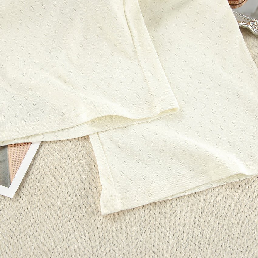 The Soft Jacquard | Jacquard Knit Long-Sleeve Pajama Set - Image 11