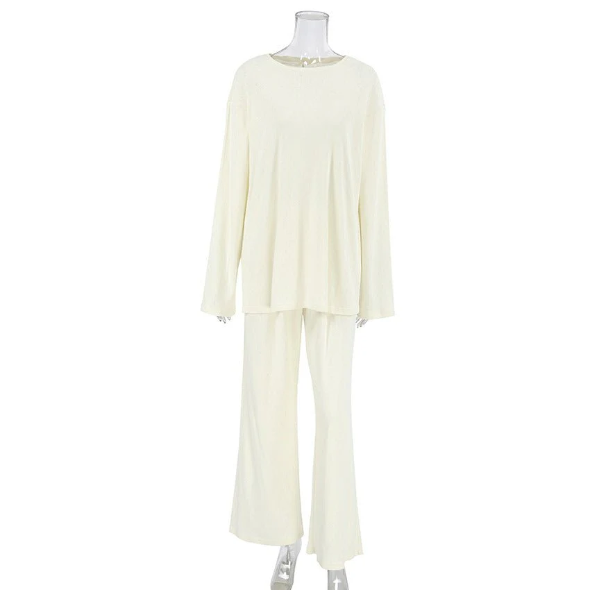 The Soft Jacquard | Jacquard Knit Long-Sleeve Pajama Set - Image 15