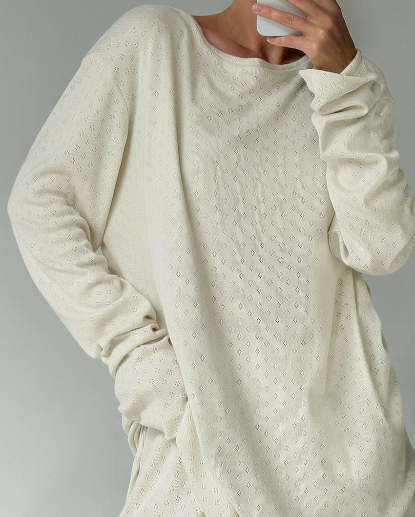 The Soft Jacquard | Jacquard Knit Long-Sleeve Pajama Set - Image 26