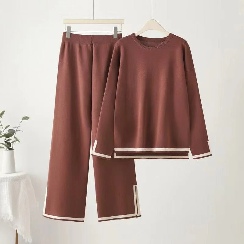 The Spring Harmony | Women's Viscose Long-Sleeve Top & Pants Set FD - Image 6