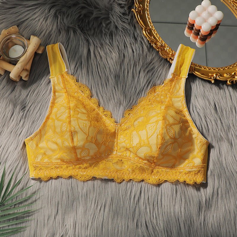 The Sunny Breeze | Plus Size Ultra-Thin Full Cup Wireless Bra - Image 3