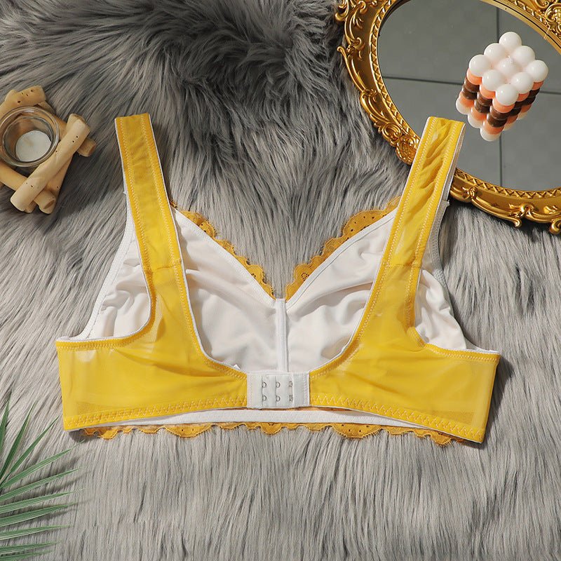 The Sunny Breeze | Plus Size Ultra-Thin Full Cup Wireless Bra - Image 4