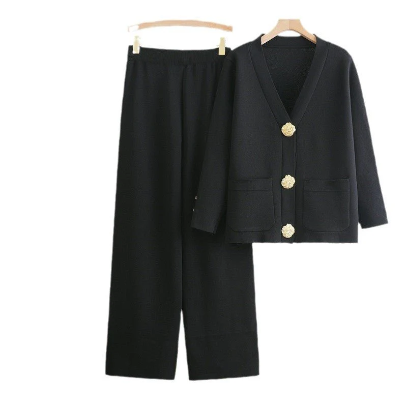 The Temperament Harmony | Women's Viscose Long-Sleeve Top & Pants Set - Image 5