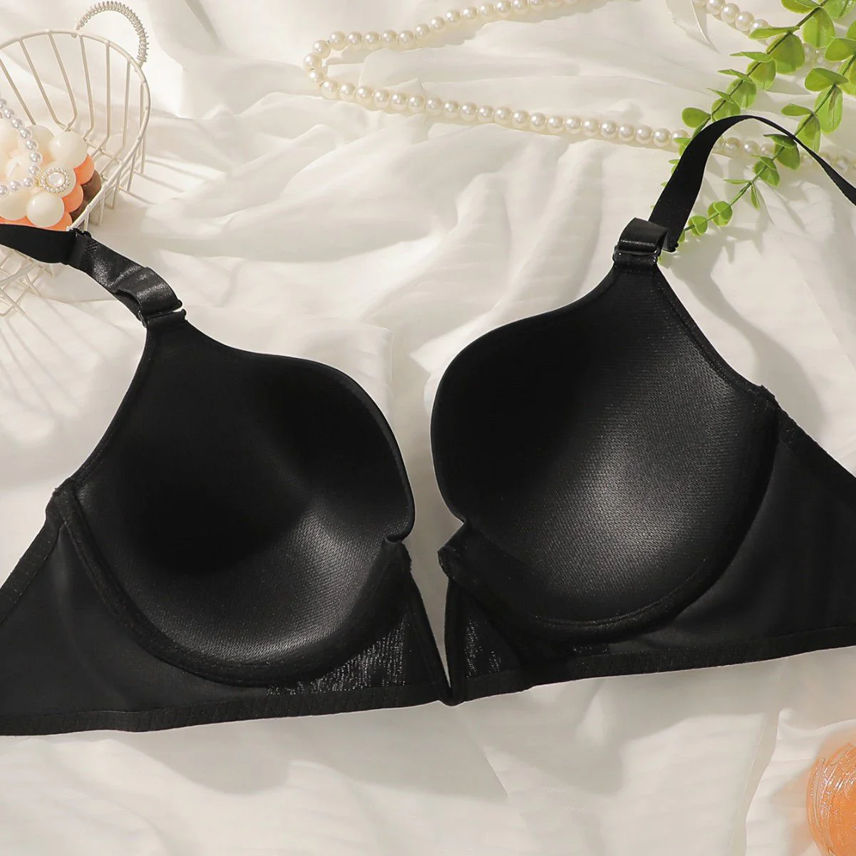 The Timeless Support | Plus Size Full Cup Gather Bra - Image 4