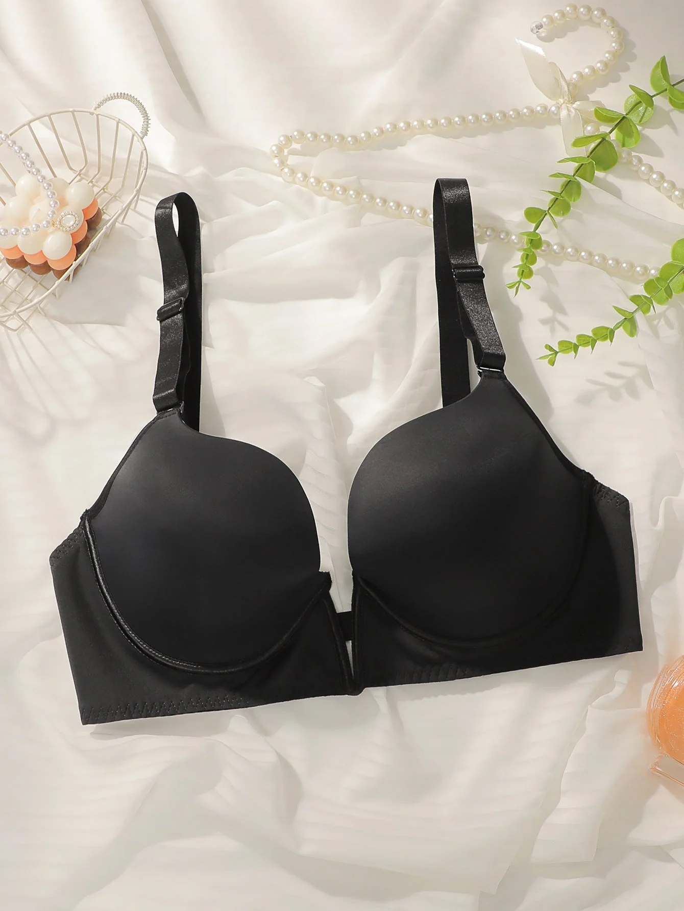 The Timeless Support | Plus Size Full Cup Gather Bra - Image 6