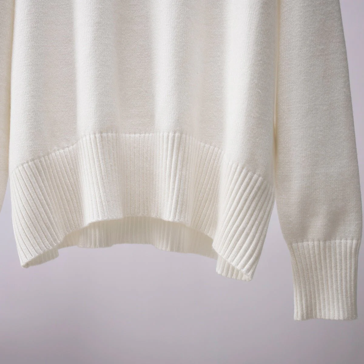 The Urban Cozy | Solid Color Turtleneck Hooded Knit Sweater FD - Image 15