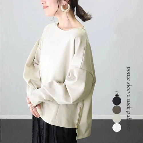 The Urban Elegance | Women's Slim Fit Round Neck Pullover Sweater - Image 2