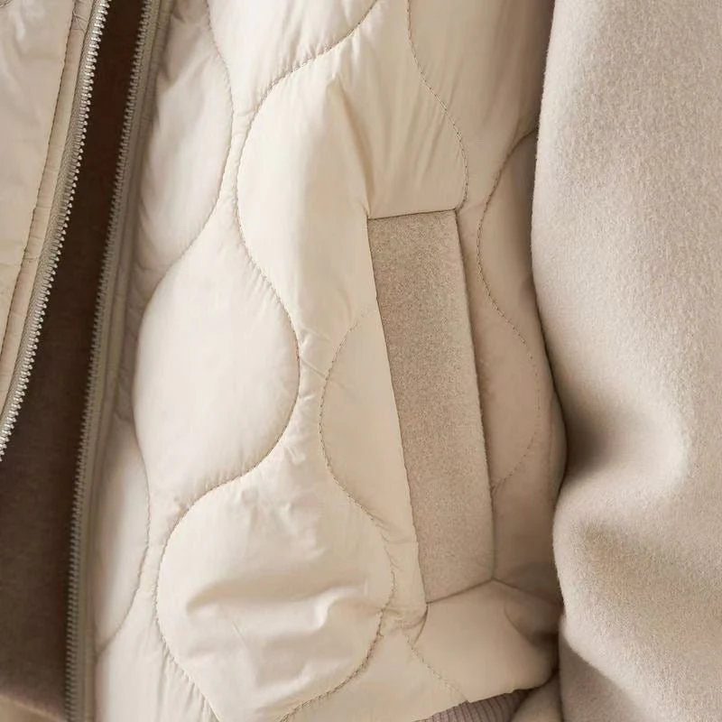 The Urban Sanctuary | Women's Hooded Loose Fit Cotton Jacket - Image 4