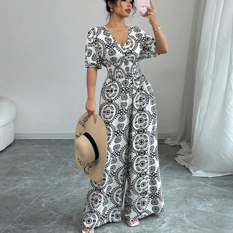 The Vacation Ease | Solid Color Pocket Jumpsuit - Image 2