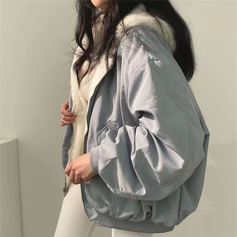 The Versatile Commute | Women's Hooded Zipper Cotton Jacket - Image 12