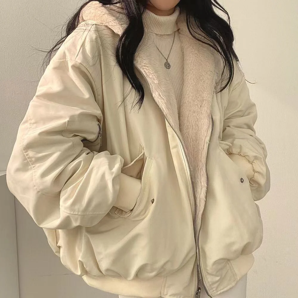 The Versatile Commute | Women's Hooded Zipper Cotton Jacket - Image 9