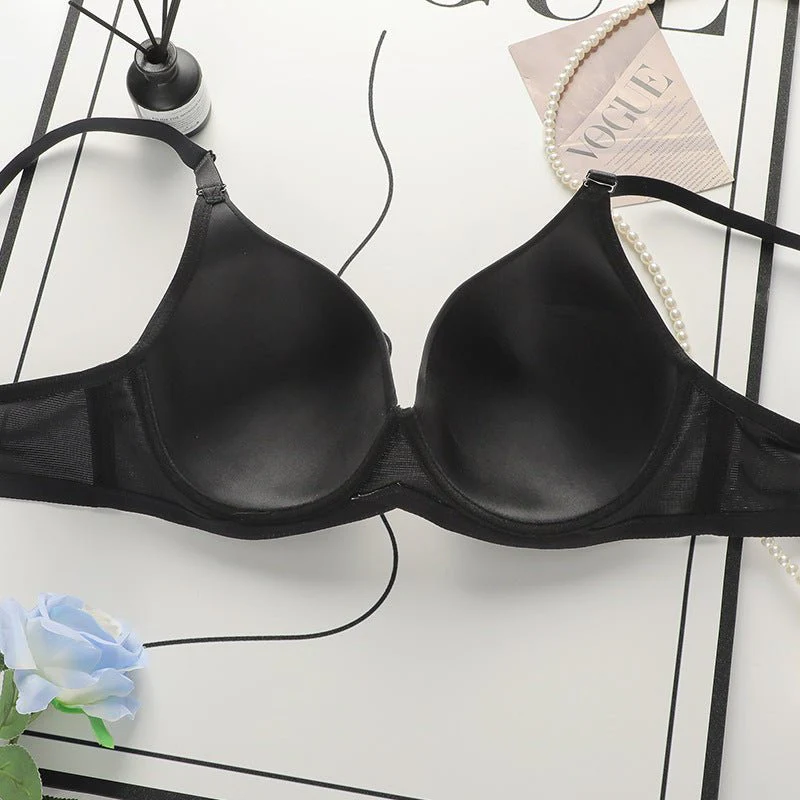 The Versatile Elegance | Women's Nylon Thin Mold Cup Bra - Image 16