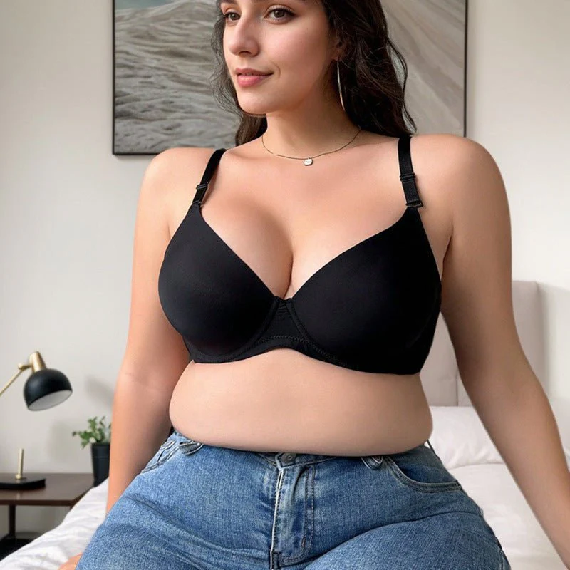 The Versatile Elegance | Women's Nylon Thin Mold Cup Bra - Image 7
