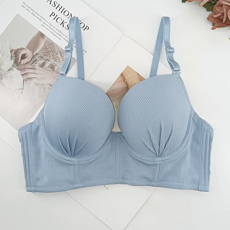 The Violet Whisper | Women's Lace Underwire Push-Up Bra - Image 8