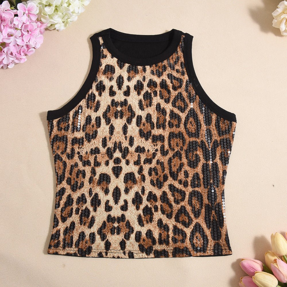 The Wild Ember | Snatched Leopard Bead Cami - Image 6