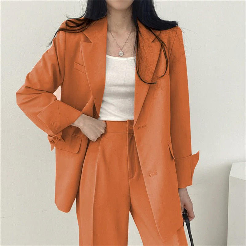 Thin Niche Stylish Two Pieces Suit Set - Image 20