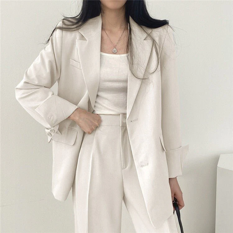 Thin Niche Stylish Two Pieces Suit Set - Image 7