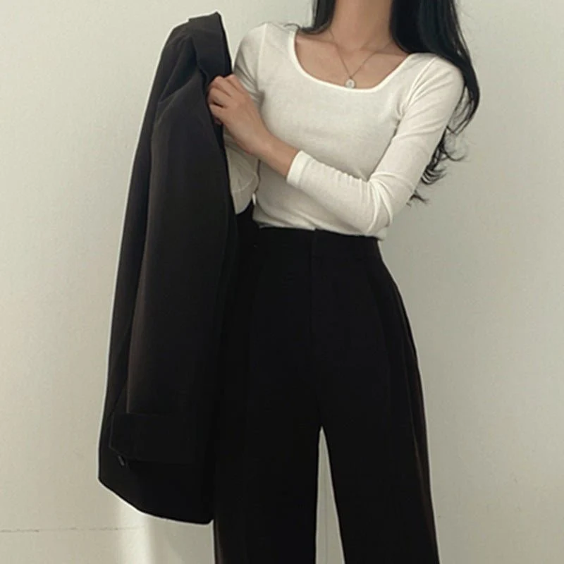 Thin Niche Stylish Two Pieces Suit Set - Image 8