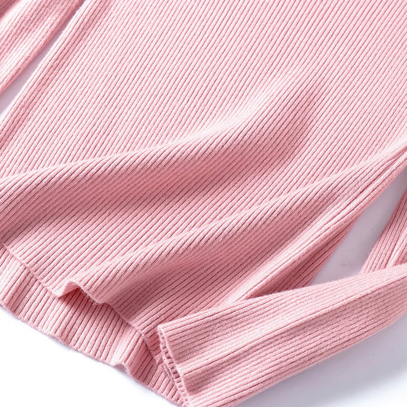 Turtleneck sweater long sleeve slim fit solid color high neck FD - Image 4