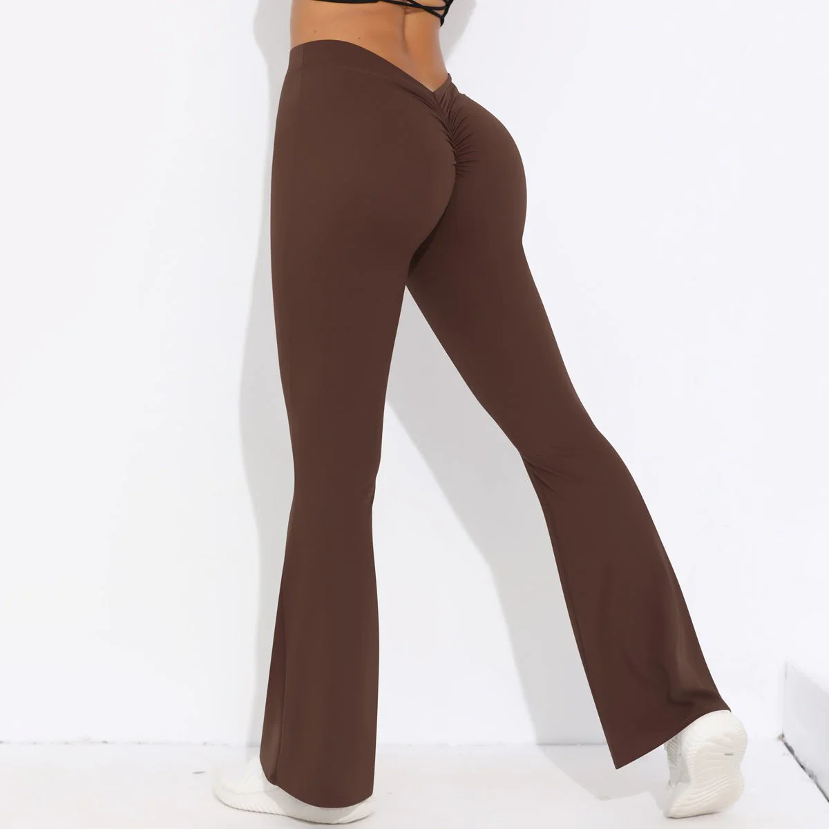 V-Waist Peach Flare | Sculpted. Retro. Radiant. - Image 4