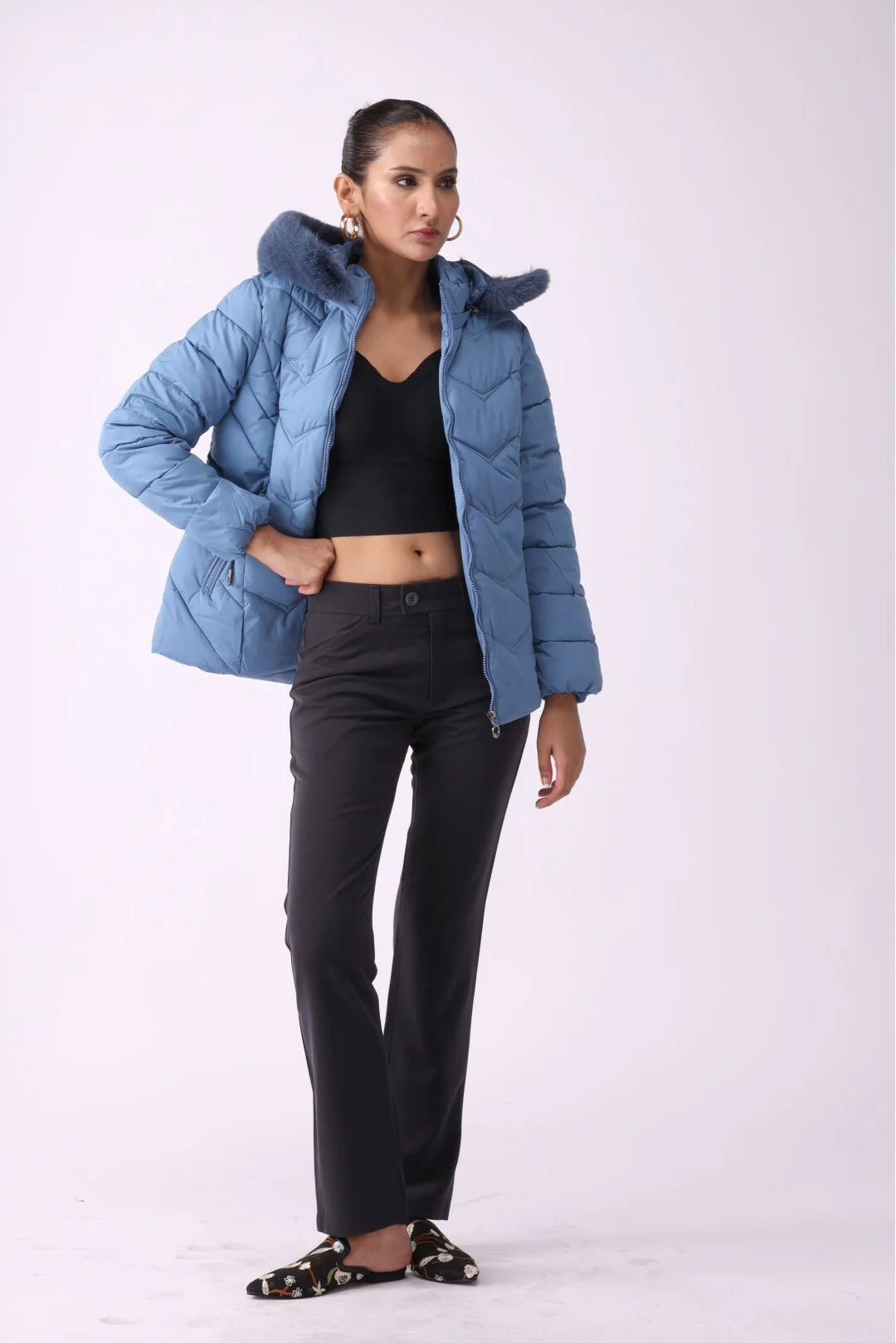 Women Puffer Jacket - Image 2