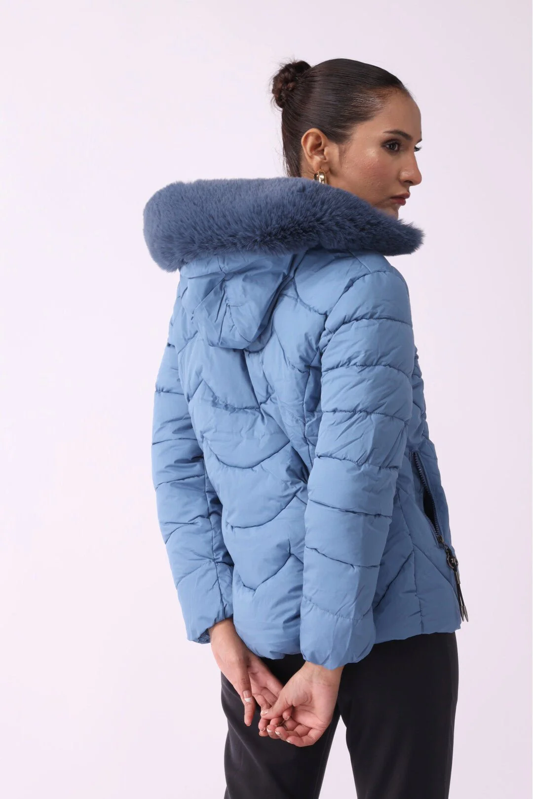 Women Puffer Jacket - Image 3