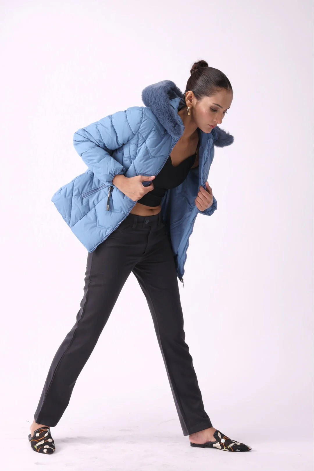 Women Puffer Jacket - Image 4