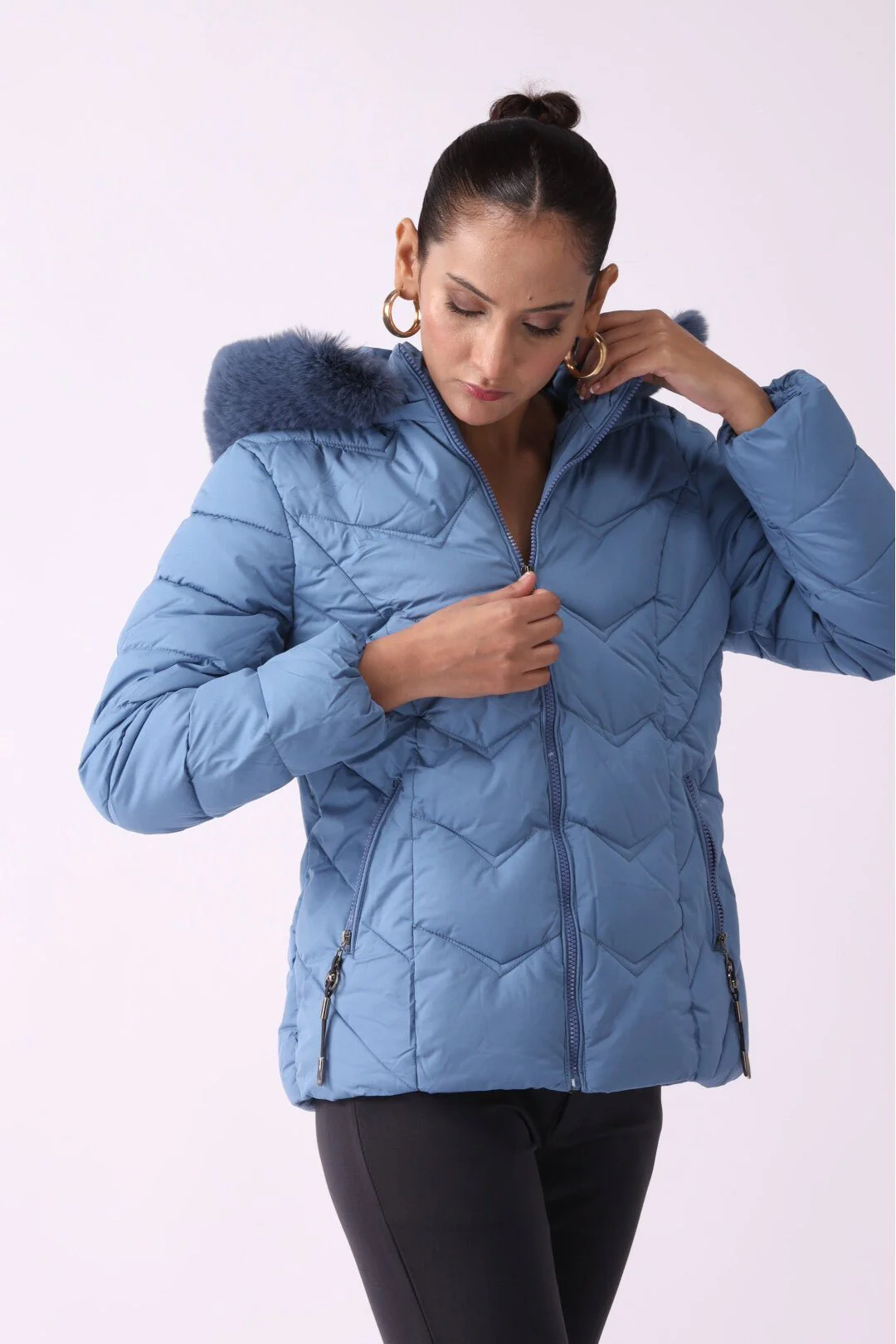 Women Puffer Jacket - Image 5