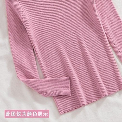 Women’s Core-Spun Yarn Slim-Fit Round Neck T-Shirt – Soft Summer Essential - Image 9