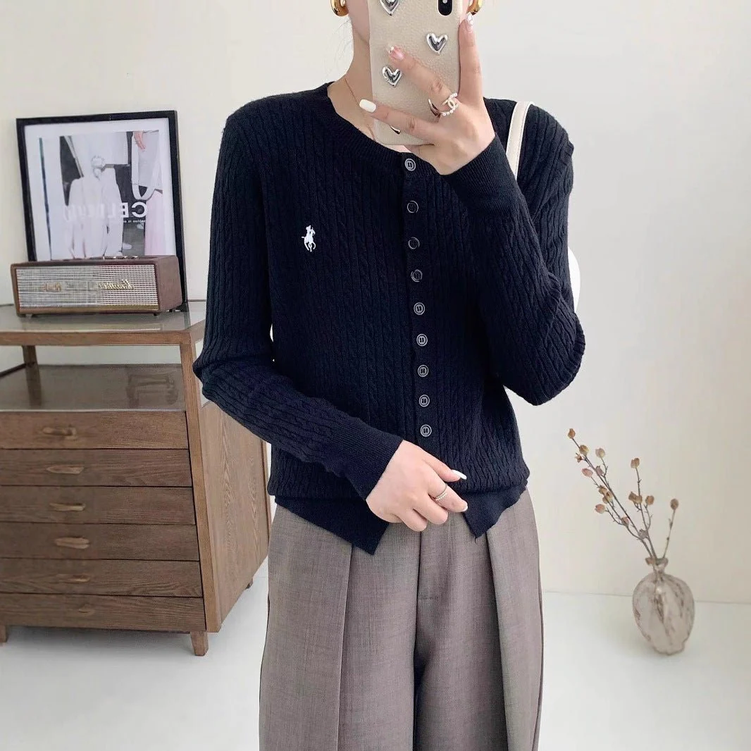 Women’s Embroidered Andy Velvet Cardigan – Soft Gentle Wind Style FD - Image 4