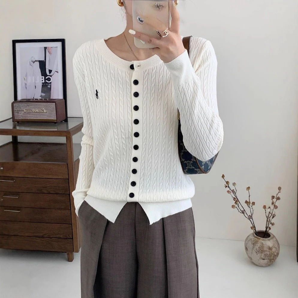Women’s Embroidered Andy Velvet Cardigan – Soft Gentle Wind Style FD - Image 5