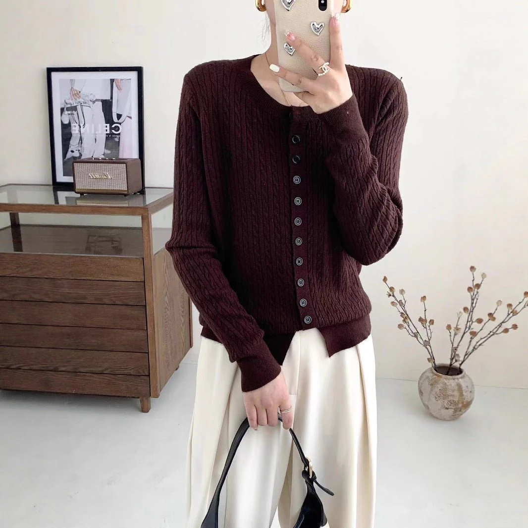 Women’s Embroidered Andy Velvet Cardigan – Soft Gentle Wind Style FD - Image 6