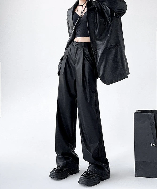Women’s High-Waist Wide-Leg Pants – Japanese & Korean Loose Casual Trousers - Image 11